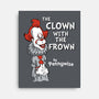 The Clown With The Frown-none stretched canvas-Nemons
