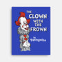 The Clown With The Frown-none stretched canvas-Nemons