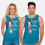 The Clown With The Frown-unisex basic tank-Nemons