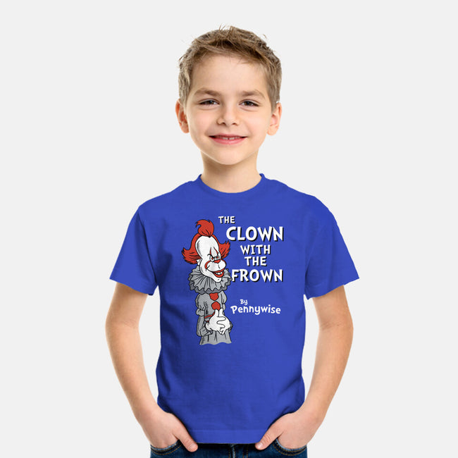The Clown With The Frown-youth basic tee-Nemons