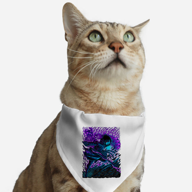 Sasuke X Susanoo-cat adjustable pet collar-alanside