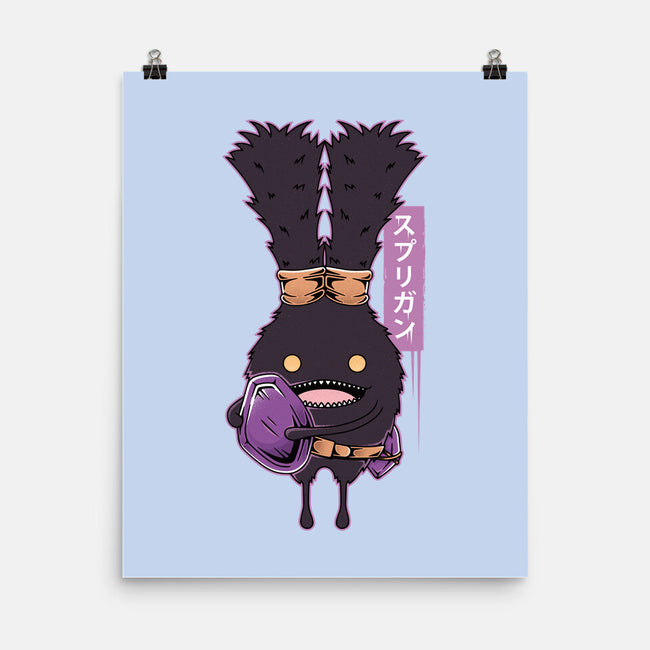 Spriggan-none matte poster-Alundrart
