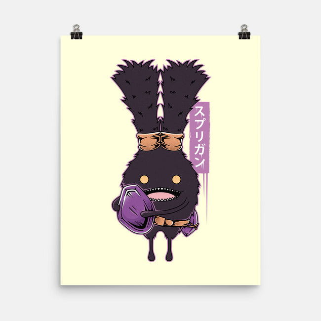 Spriggan-none matte poster-Alundrart