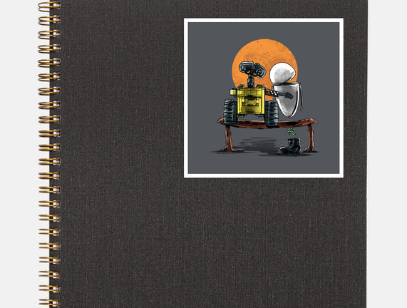Robots Gazing At The Moon