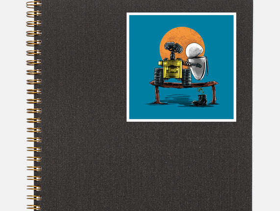 Robots Gazing At The Moon