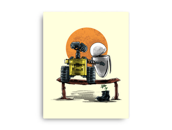 Robots Gazing At The Moon