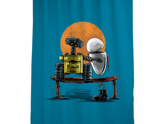 Robots Gazing At The Moon