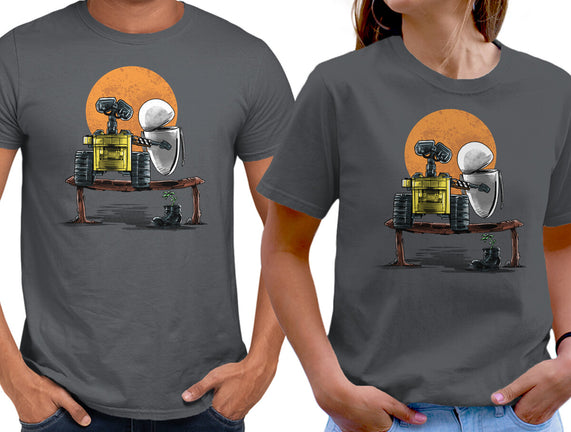Robots Gazing At The Moon