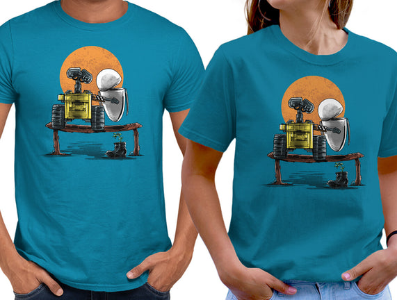 Robots Gazing At The Moon