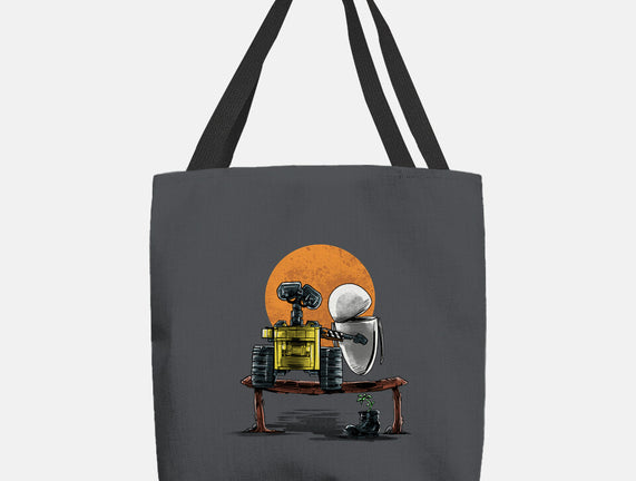 Robots Gazing At The Moon