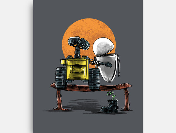 Robots Gazing At The Moon