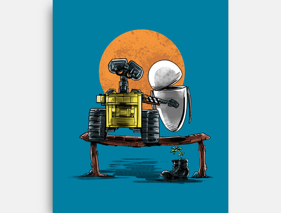 Robots Gazing At The Moon
