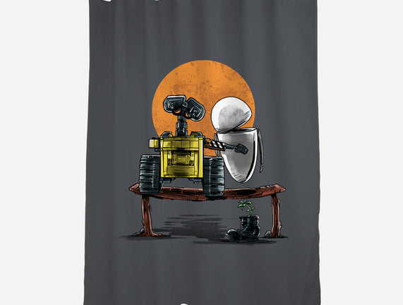 Robots Gazing At The Moon