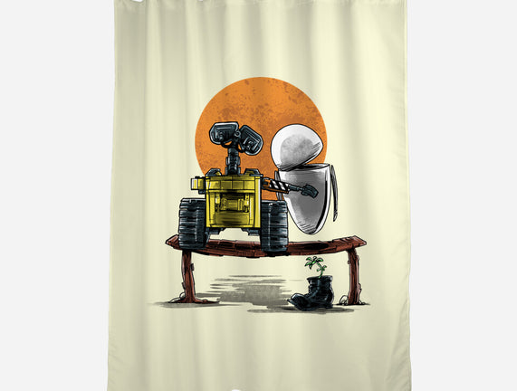 Robots Gazing At The Moon