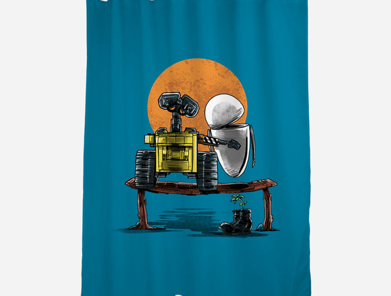 Robots Gazing At The Moon