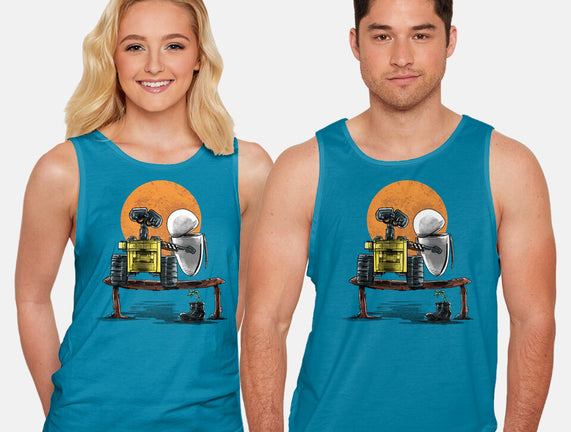 Robots Gazing At The Moon