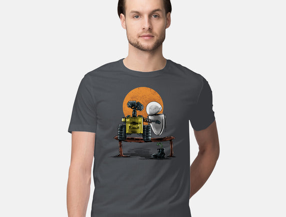 Robots Gazing At The Moon