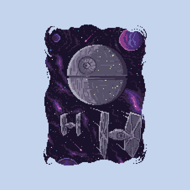 Pixel Death Star-mens basic tee-danielmorris1993