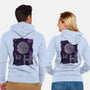 Pixel Death Star-unisex zip-up sweatshirt-danielmorris1993