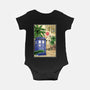 Tardis In Egypt-baby basic onesie-DrMonekers