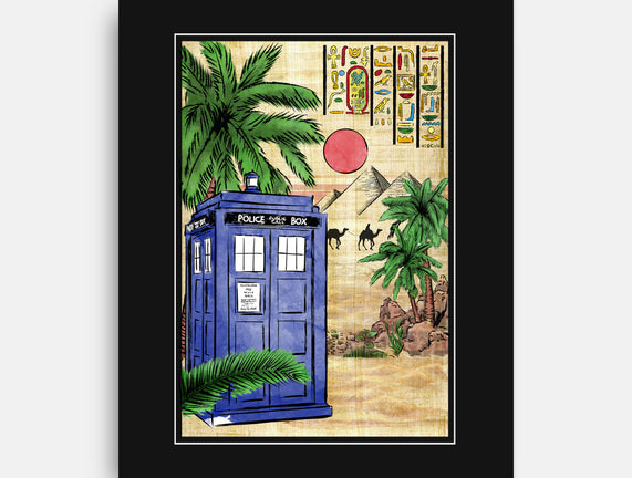 Tardis In Egypt