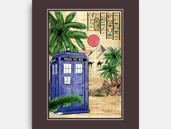 Tardis In Egypt