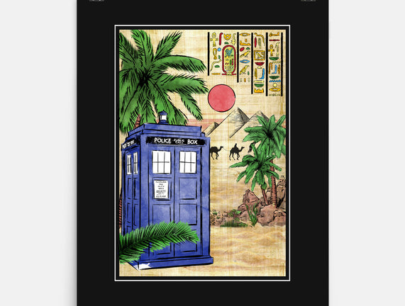 Tardis In Egypt