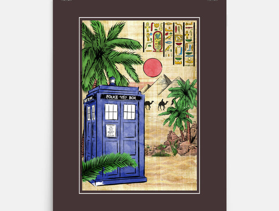 Tardis In Egypt