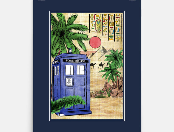 Tardis In Egypt