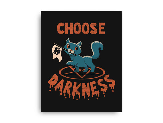 Cat Chooses Darkness