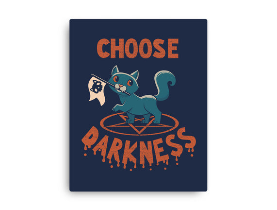 Cat Chooses Darkness