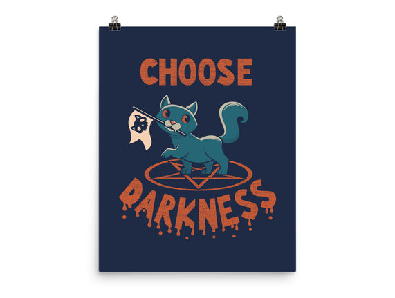 Cat Chooses Darkness