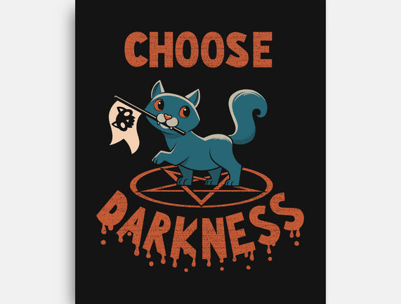 Cat Chooses Darkness