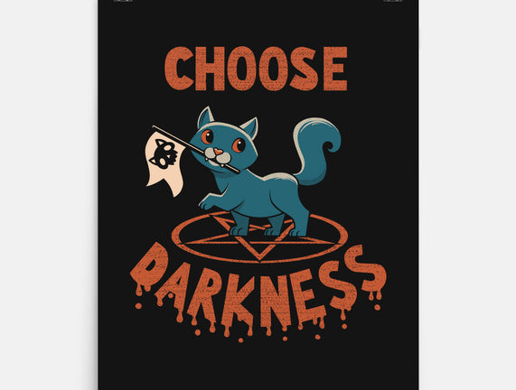 Cat Chooses Darkness