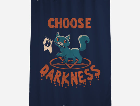 Cat Chooses Darkness