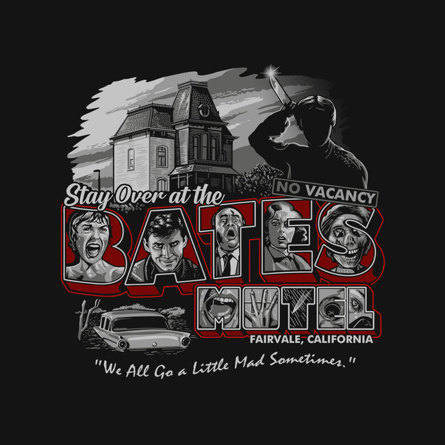 Stay At The Bates-baby basic tee-goodidearyan