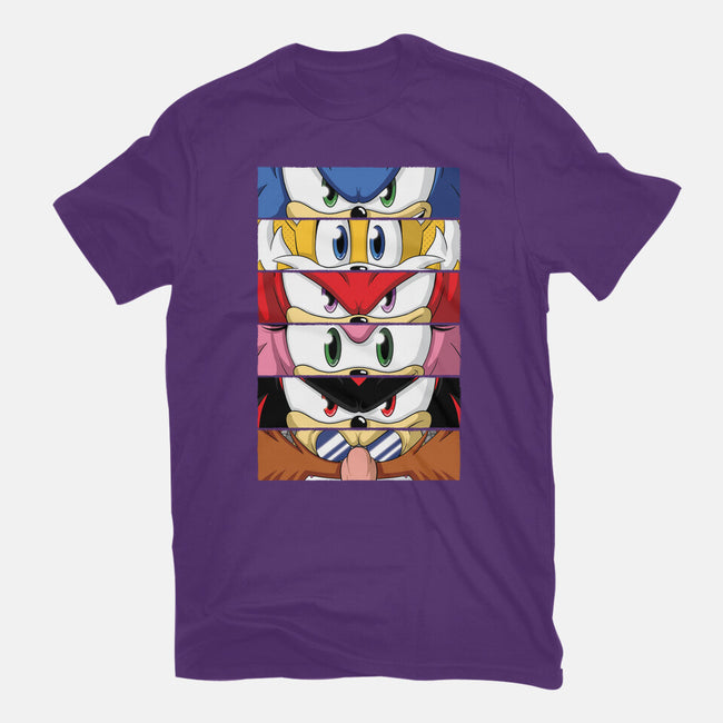 Sonic Eyes-mens premium tee-danielmorris1993