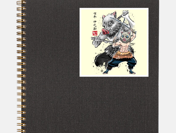 Slayer Inosuke Sumi-E