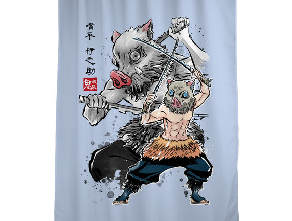 Slayer Inosuke Sumi-E