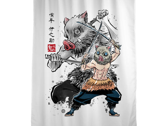 Slayer Inosuke Sumi-E