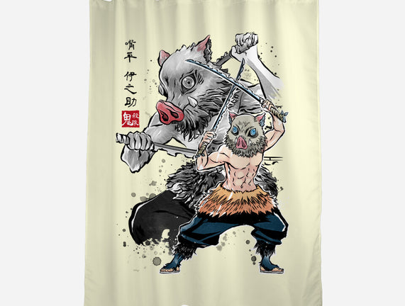 Slayer Inosuke Sumi-E