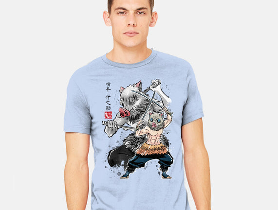Slayer Inosuke Sumi-E