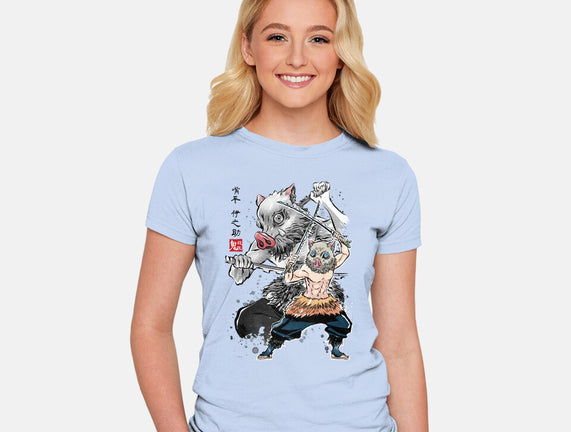 Slayer Inosuke Sumi-E