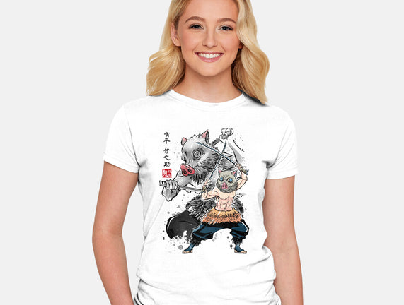 Slayer Inosuke Sumi-E