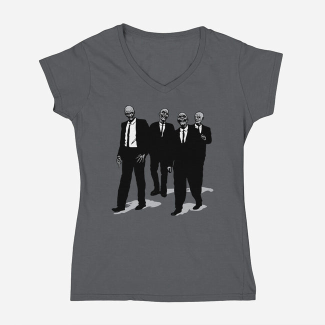 Reservoir Gentleman-womens v-neck tee-dalethesk8er