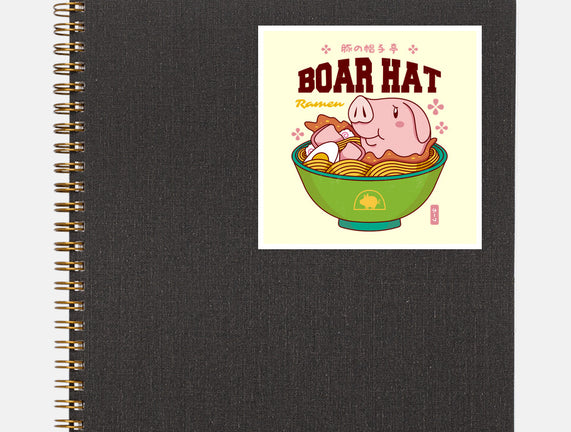 Boar Hat Ramen