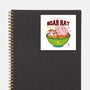 Boar Hat Ramen-none glossy sticker-Logozaste