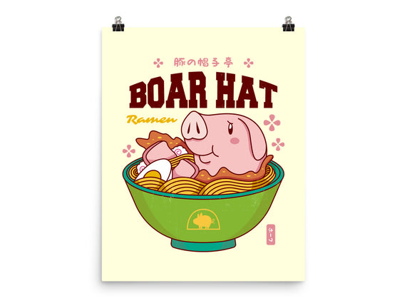Boar Hat Ramen