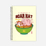 Boar Hat Ramen-none dot grid notebook-Logozaste