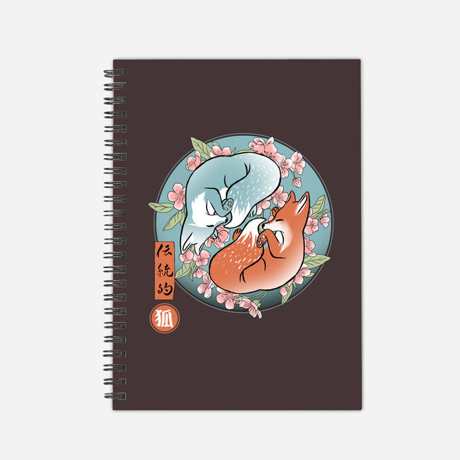Traditional Fox-none dot grid notebook-IKILO
